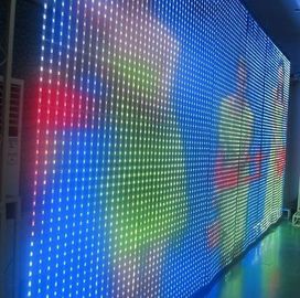 Màn hình LED thủy tinh trong suốt không thấm nước IP65 / Màn hình hiển thị kính rõ ràng toàn màu